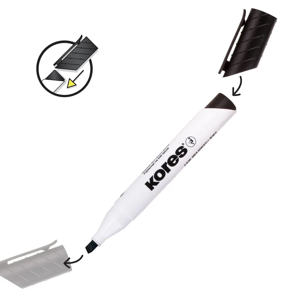 ماژیک وایت برد 6 رنگ کورس مدل K-Marker XW2