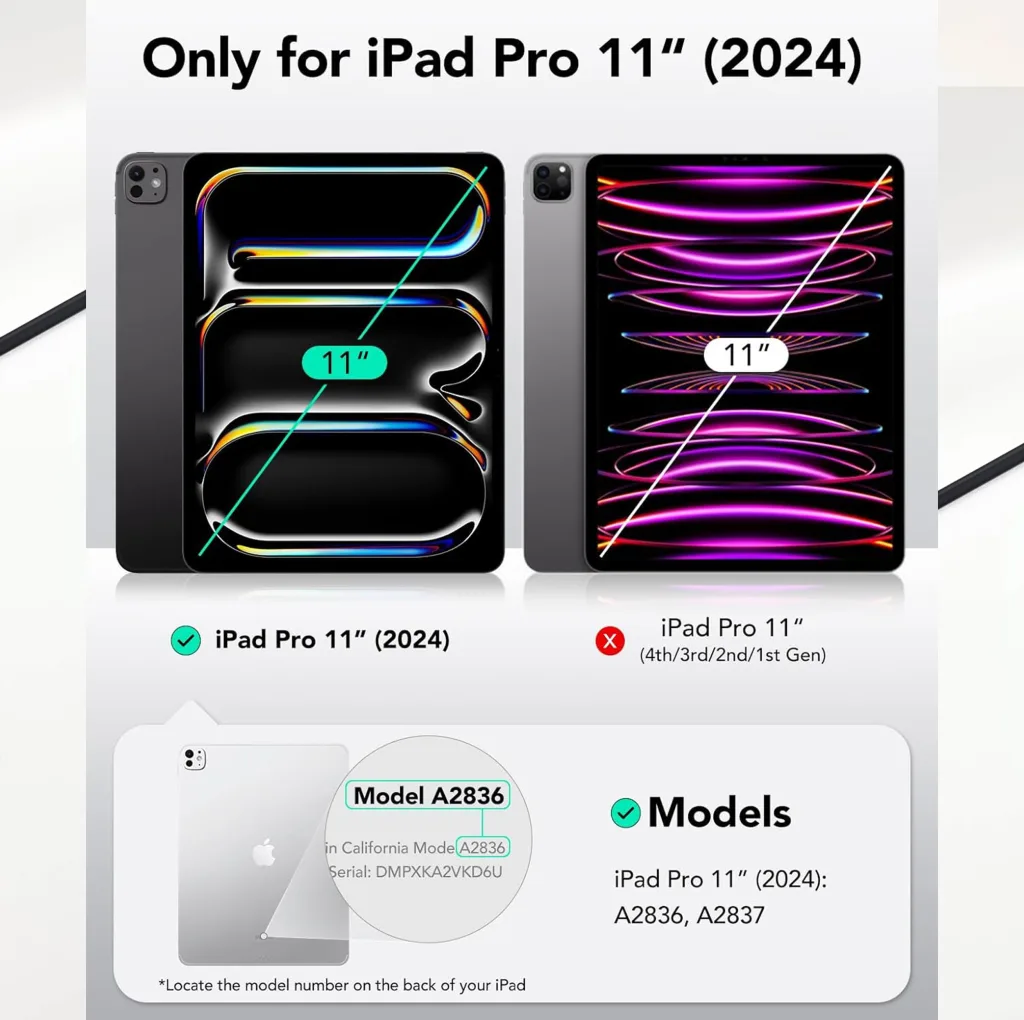 کاور سامورایی مدل Black-Bumper مناسب برای تبلت اپل iPad Pro 11 2024