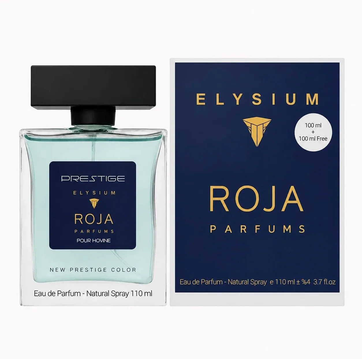 ادوپرفیوم مردانه نیوپرستیژ کالر مدل ELYSIUM ROJA با رایحه چوبی حجم 110 میلی لیتر