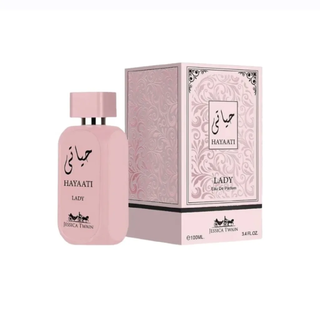 ادوپرفیوم زنانه جسیکاتواین مدل حیاتی با رایحه گرم حجم ۱۰۰ میلی‌لیتر