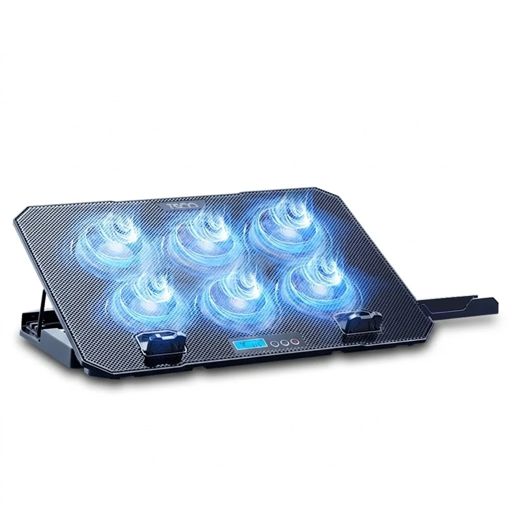 پایه خنک کننده لپ تاپ دارای پورت USB تسکو مدل TCLP 3112 با قابلیت تنظیم ارتفاع