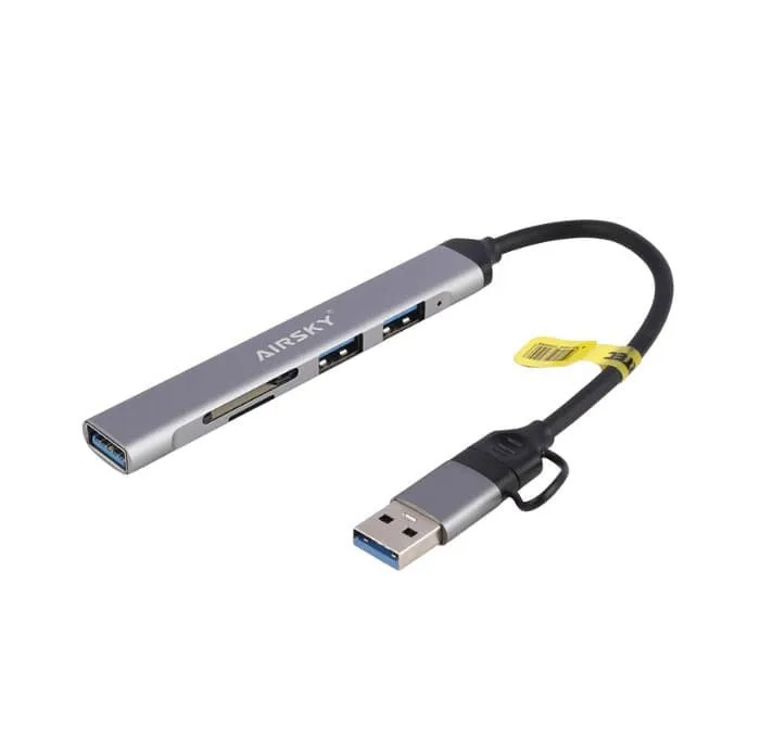 هاب 5 پورت USB-C ایراسکای مدل HC-77A