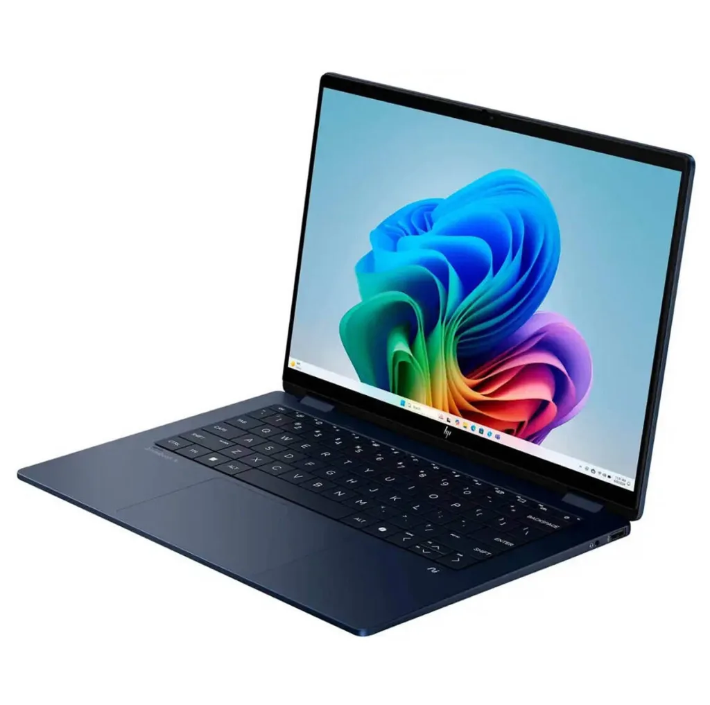 لپ تاپ 14 اینچی اچ‌ پی مدل OmniBook X Flip 14-fm0023dx-Core Ultra 7 256V-16GB LPDDR5X 8533MHz-1TB SSD-Touch-Backlit-W
