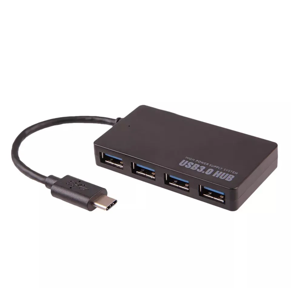 هاب 4 پورت USB-C 3.0 مدل Ultra Thin Design