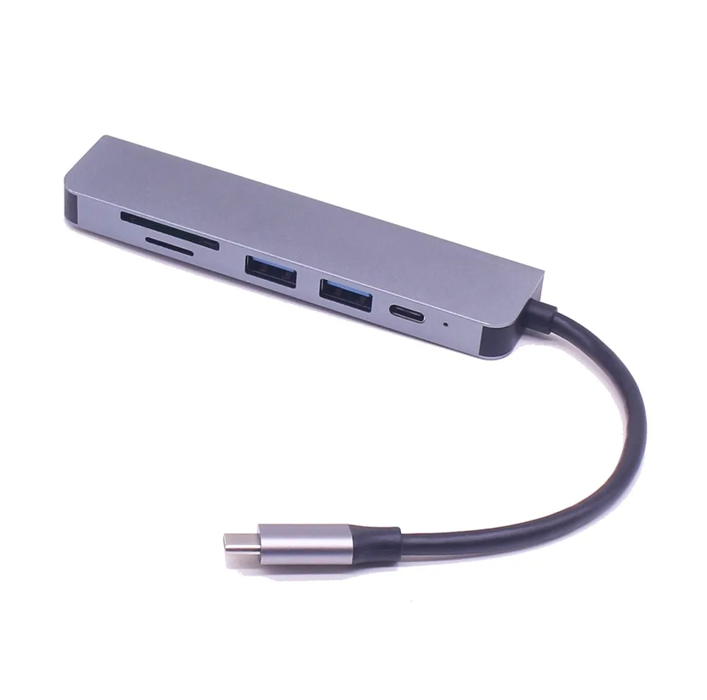 هاب ۶ پورت USB-c مدل szvivid
