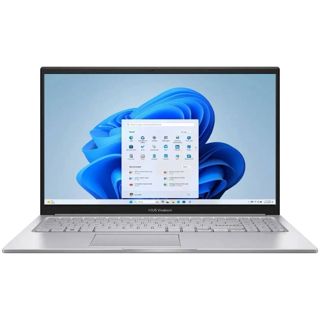 لپ تاپ 15.6 اینچی ایسوس مدل Vivobook 15 F1504VAP-Core 7 150U-24GB DDR4 3200MHz-2TB SSD-Touch-Backlit-W - کاستوم شده