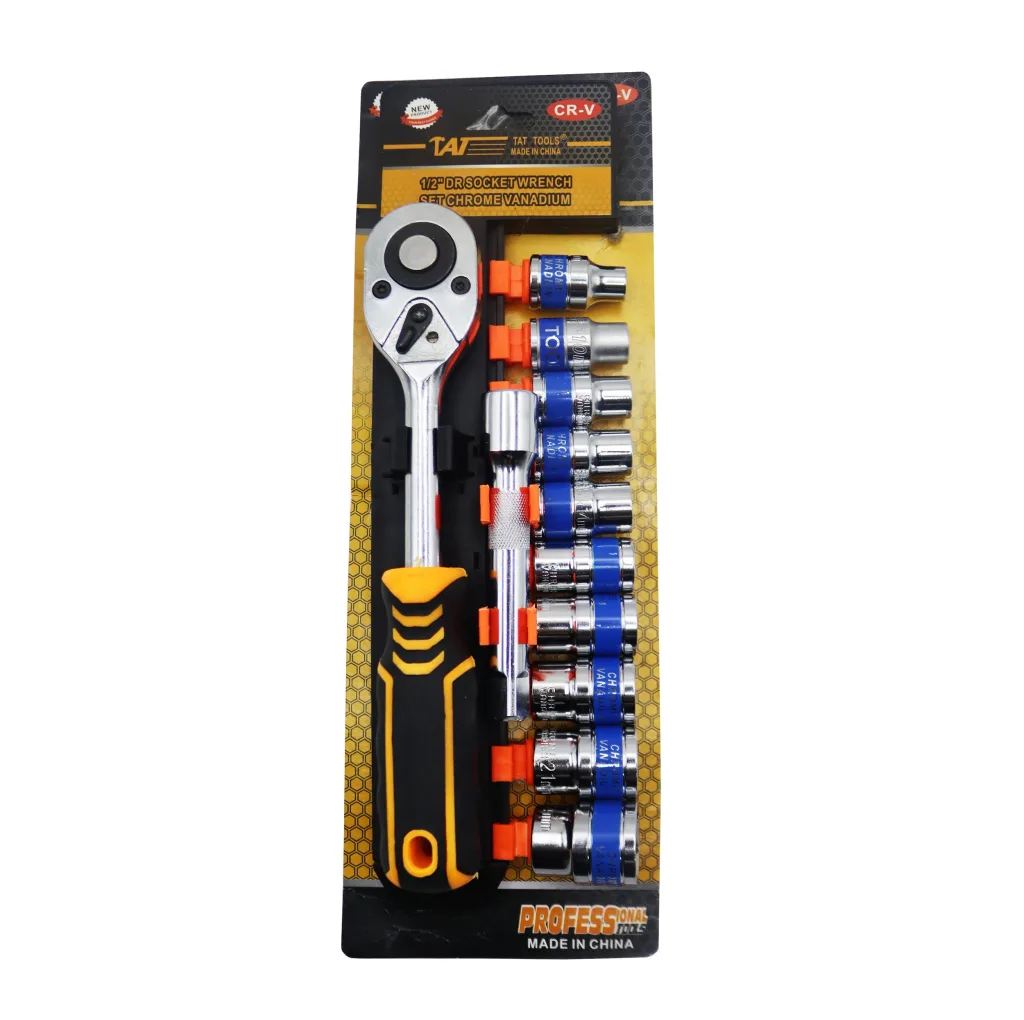 آچار بکس تات مدل YP-1/2INCH-12  مجموعه 12 عددی