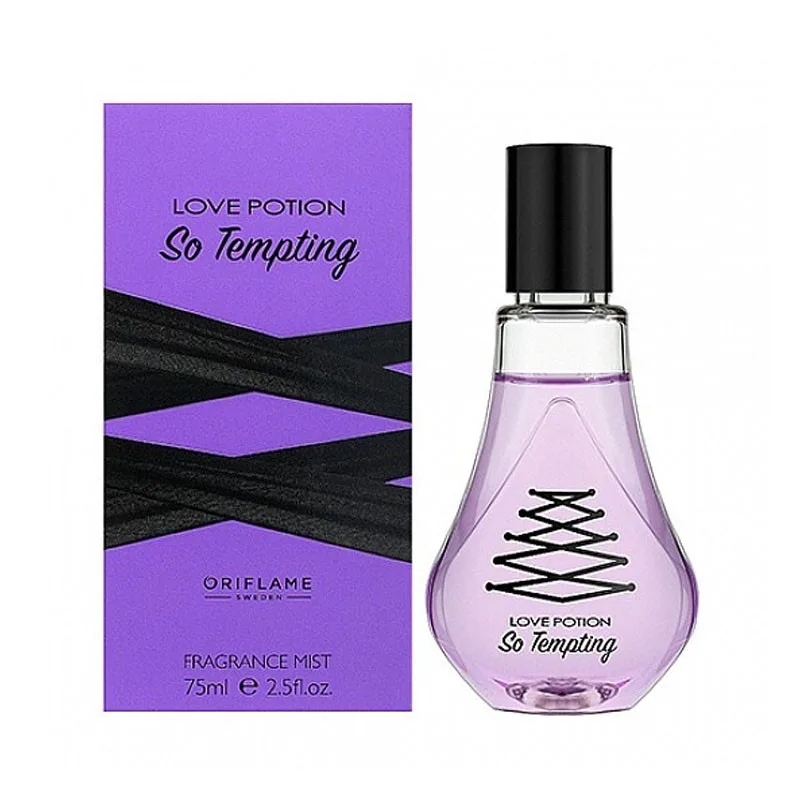 بادی میست زنانه اوریفلیم مدل LOVE POTION با رایحه شیرین حجم 75 میلی لیتر