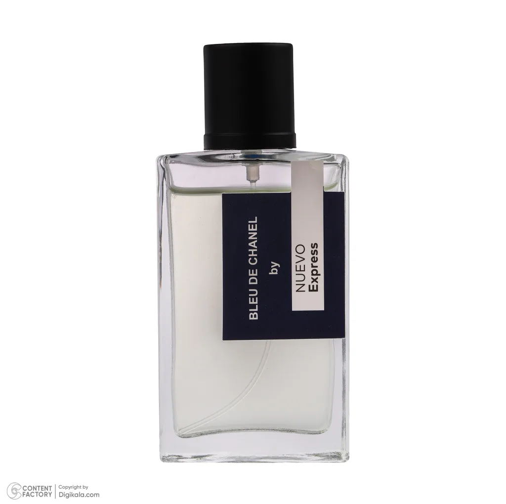 ادو پرفیوم مردانه نوو اکسپرس مدل Bleu De Chanel با رایحه خنک و تلخ حجم 50 میلی لیتر