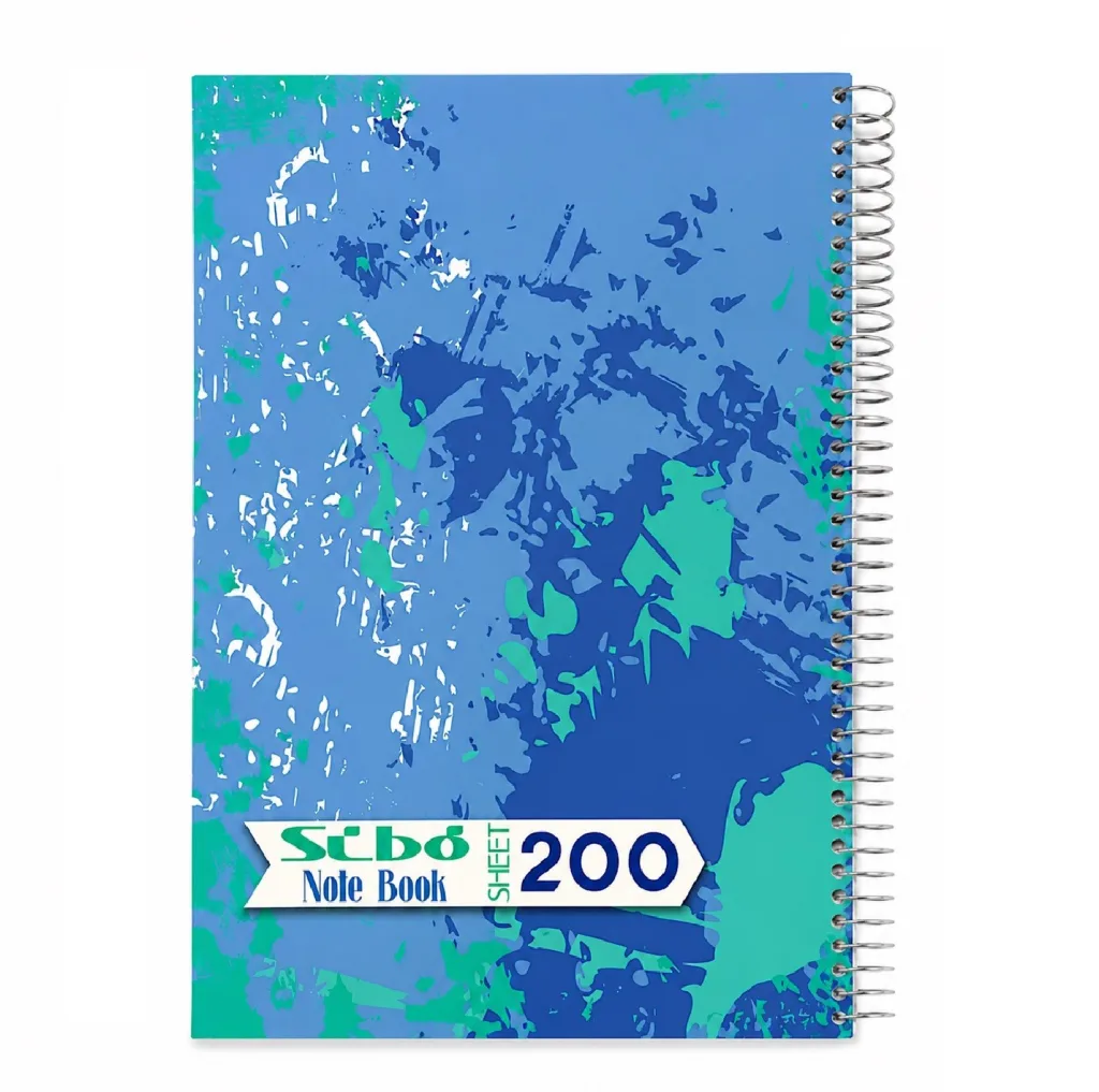 دفتر مشق 200 برگ سیمی سیبو مدل D48/2