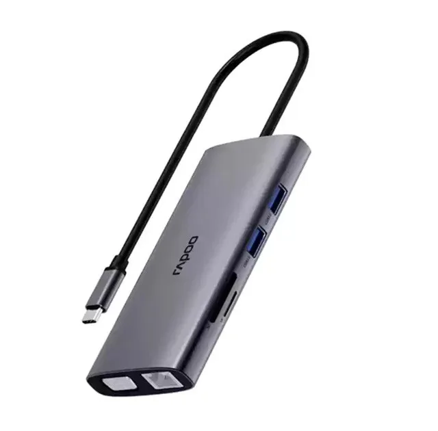 هاب 10 پورت Type-C رپو مدل XD101