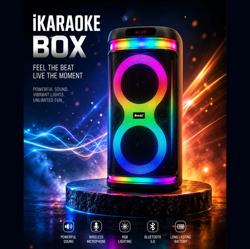 اسپیکر برودو مدل IKARAOKE 1993