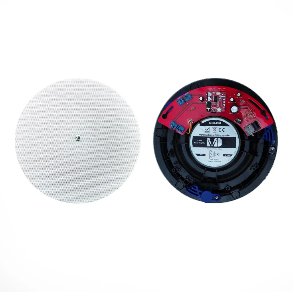 اسپیکر سقفی بلولوثی مدل MD-MCL640BT2 مجموعه 2عددی