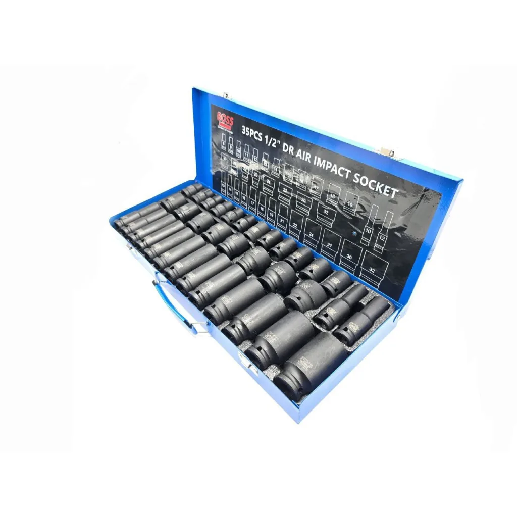 سری آچار بکس باس مدل 35PCS مجموعه 36 عددی