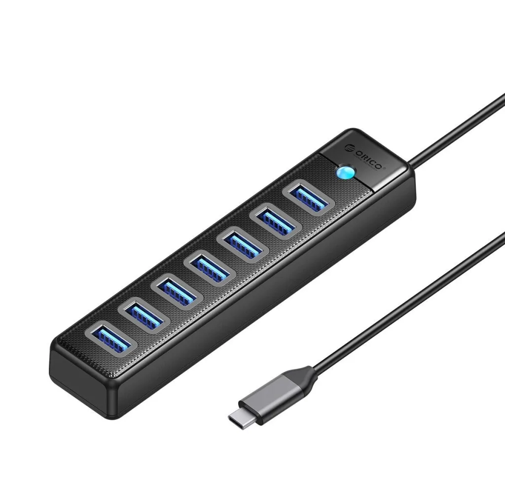 هاب 7 پورت USB-C اوریکو مدل PW7U-C3-05