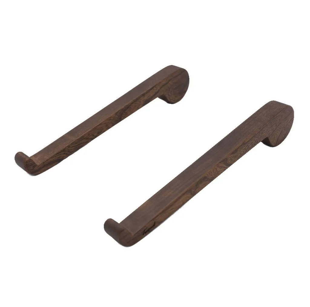 پایه نگهدارنده لپ‌تاپ تی وود مدل چوب طبیعی 01 بسته دو عددی