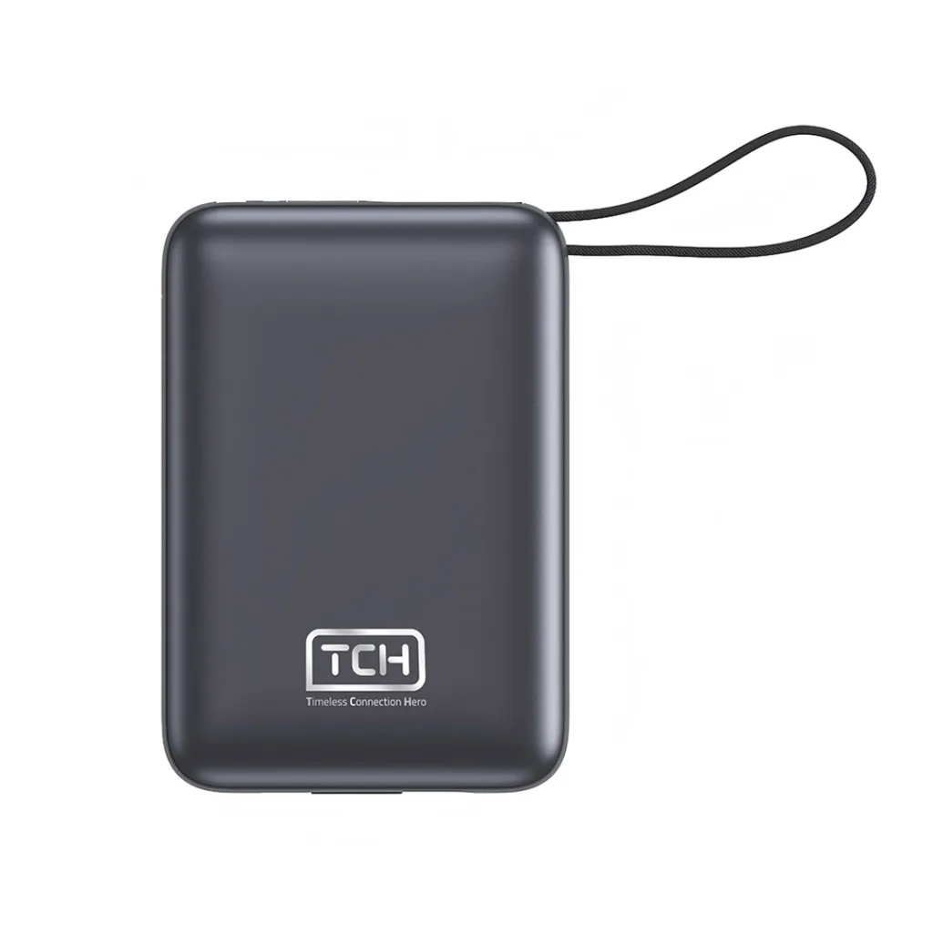 پاوربانک 22.5 وات تی سی اچ مدل Compact 2020 ظرفیت 20000 میلی‌آمپرساعت به همراه 2 عدد کابل USB-C / لایتنینگ