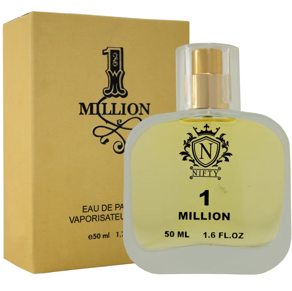 ادو پرفیوم مردانه نیفتی مدل وان میلیون  حجم 50 میلی لیتر
