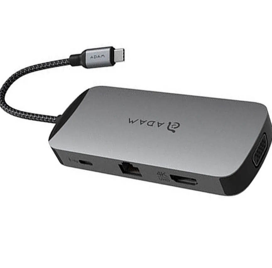 هاب 10 پورت USB-C آدام المنتس مدل CASA Hub X