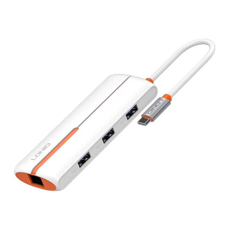 هاب 6 پورت USB-C الدینیو مدل DS-26U