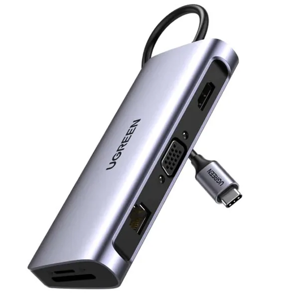 هاب 10 پورت USB-C یوگرین مدل UG-80133