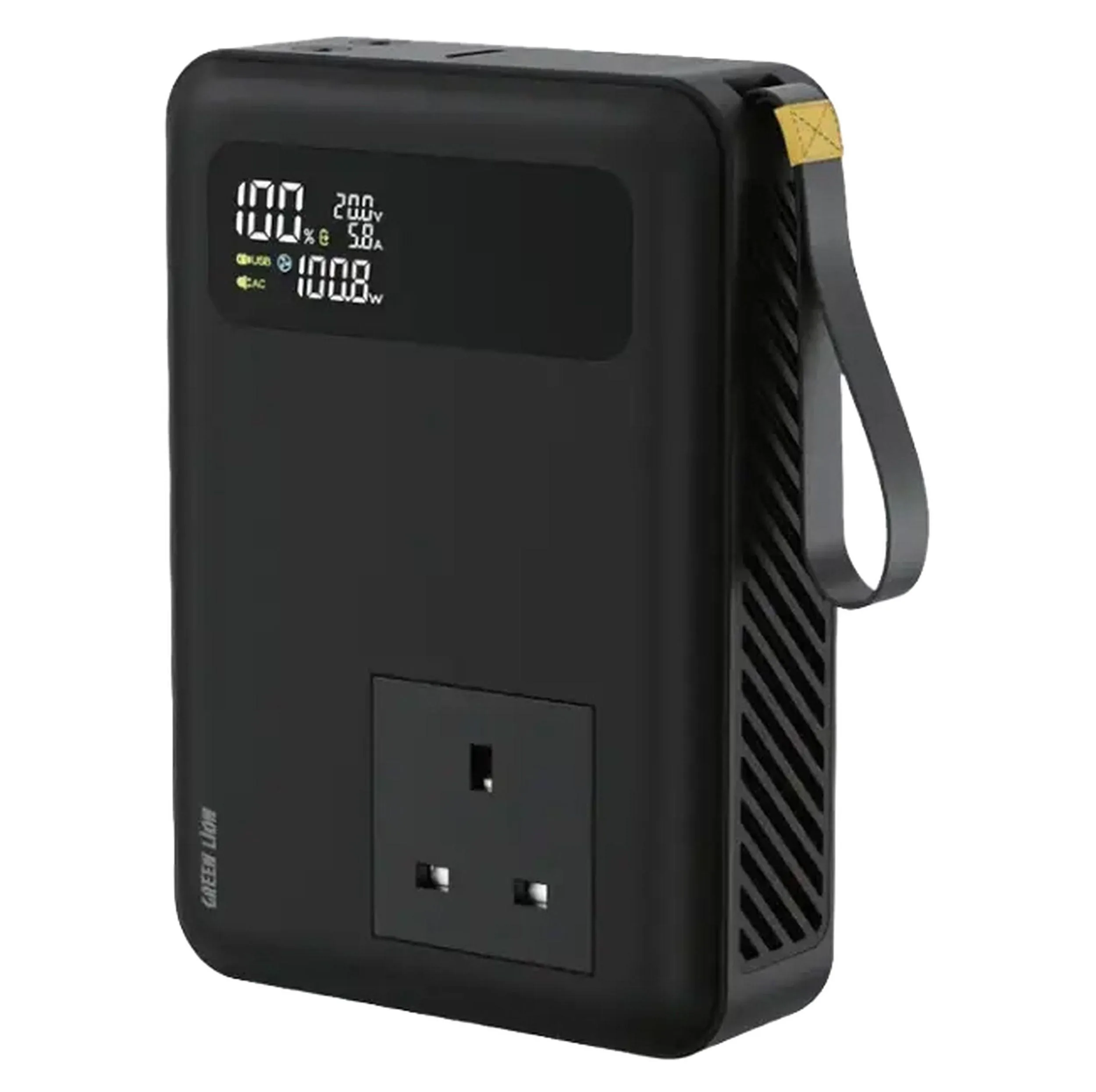 پاوربانک گرین لاین مدل GNPVU270W30BK ظرفیت 30000 میلی آمپر ساعت