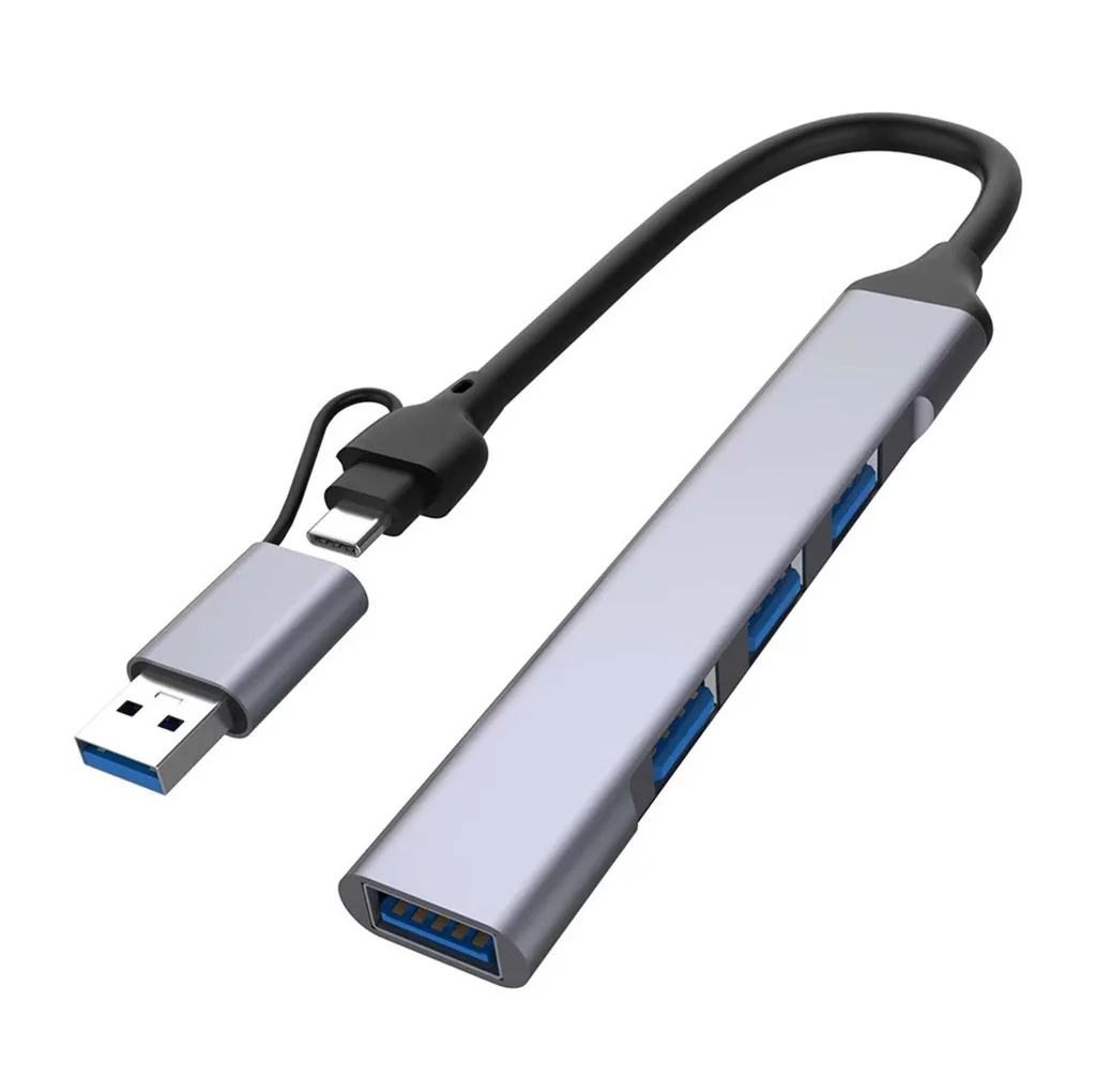 هاب 4 پورت USB 3.0 مدل SUPER FAST TYPE-C