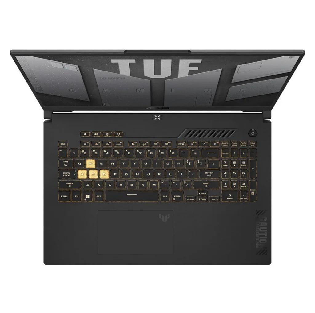 لپ‌تاپ 17.3 ایسوس مدل TUF Gaming F17 FX707VJ4-Core 5 210H-RTX3050 6GB-24GB DDR4 3200MHz-512GB SSD-FHD 144Hz - کاستوم شده