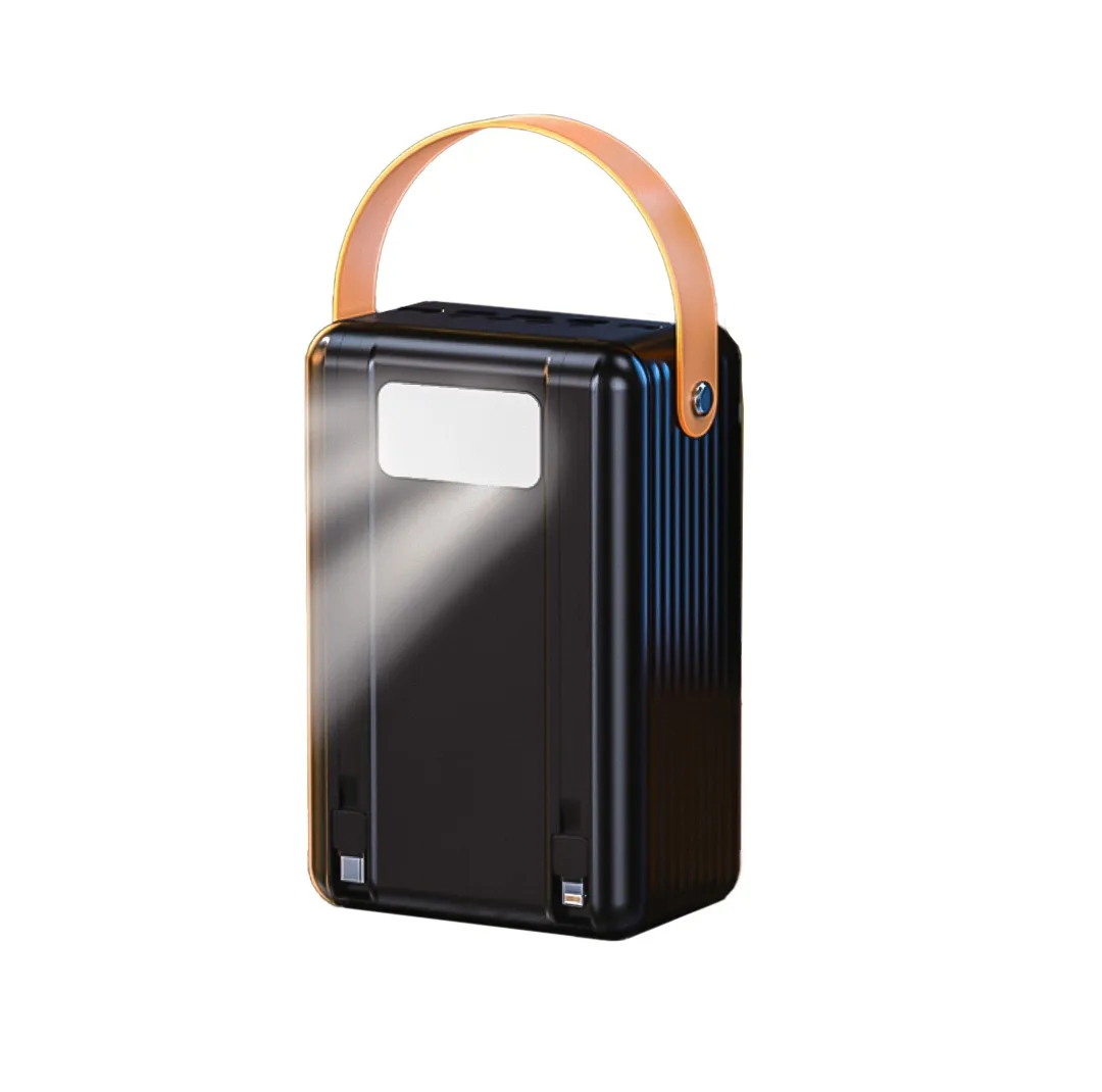 پاوربانک 22.5 وات ایکس انرژی مدل X-880 ظرفیت 80000 میلی‌آمپرساعت به همراه کابل USB-C و بند آویز