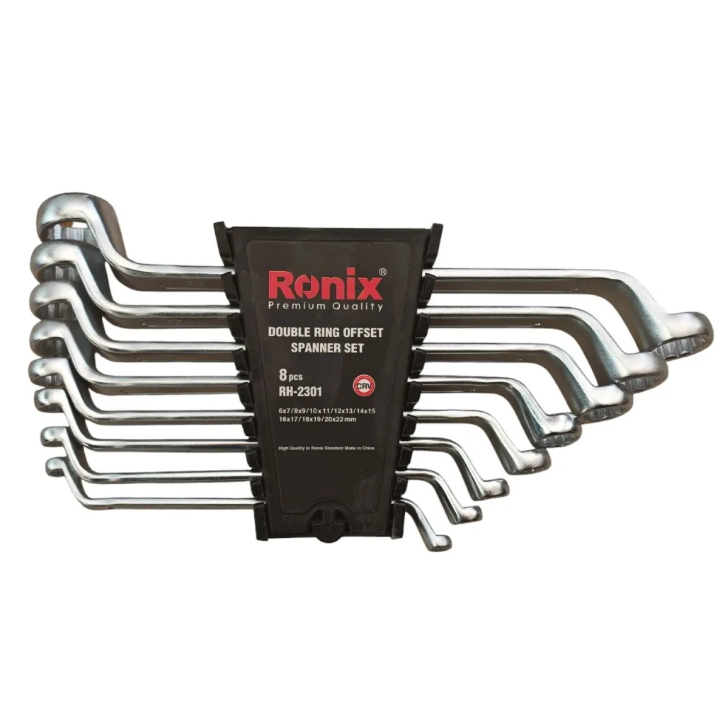 آچار دو سر رینگی رونیکس مدل RH-2301 مجموعه 8 عددی