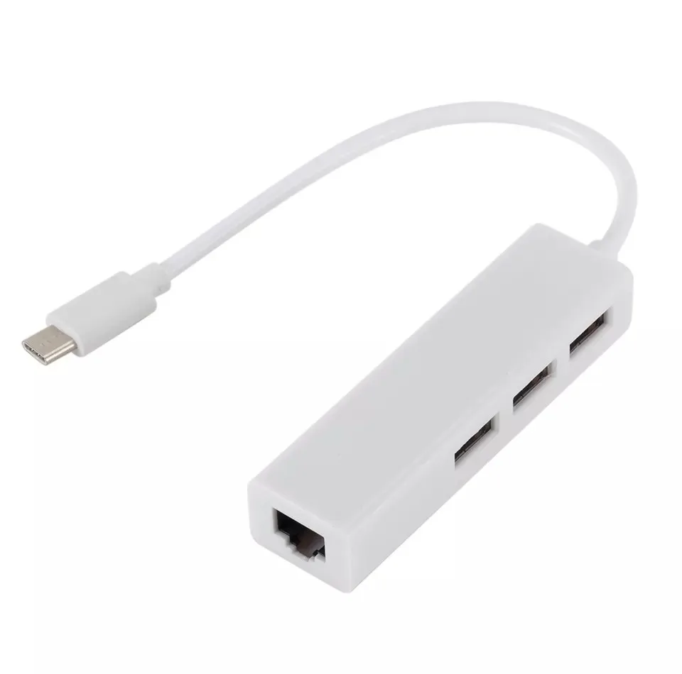 هاب چهار پورت usb-c مدل 10/100