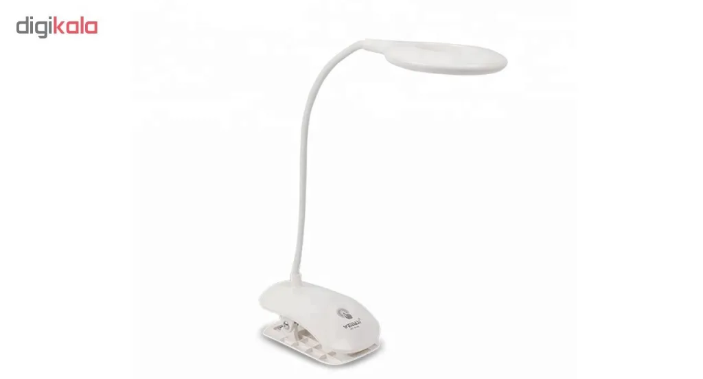 چراغ مطالعه لمسی گیره ای قابل شارژ ویداسی مدل WD-6038