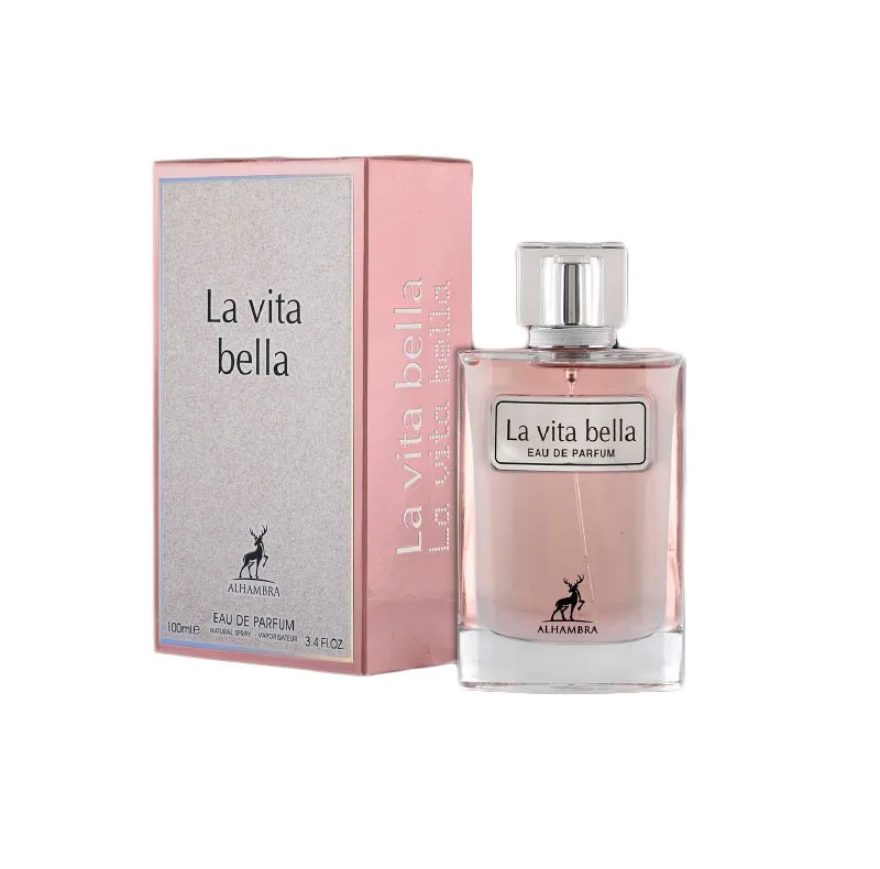 ادو پرفیوم زنانه الحمبرا مدل La Vita Bella حجم 100 میلی لیتر