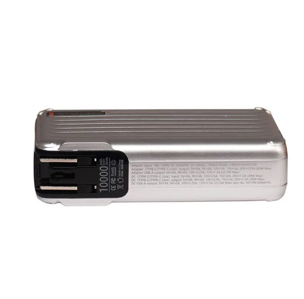 پاوربانک کی نت پلاس مدل KP-PB10000P40 ظرفیت 10000 میلی آمپر ساعت