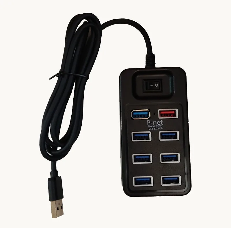 هاب 4 پورت USB 3.0 پی نت مدل p-251