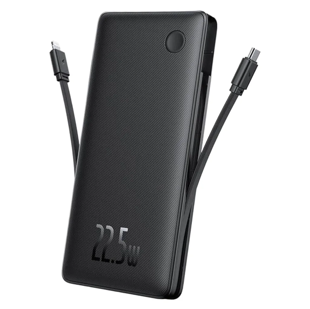 پاوربانک باسئوس مدل Airpow Lite PPAP2-10A ظرفیت 10000 میلی آمپر ساعت