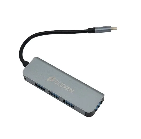 هاب 4 پورت USB 2.0 پورت ایلون مدل TYPE-C H801