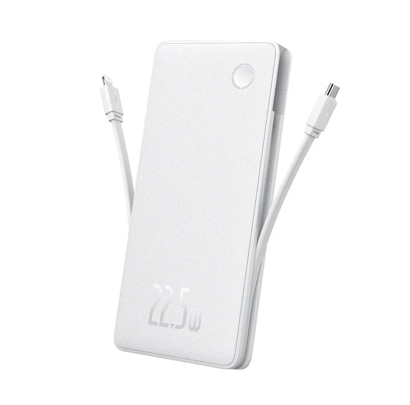 پاوربانک بیسوس مدل Airpow Lite PPAP2-10A Moon ظرفیت 10000 میلی آمپر ساعت