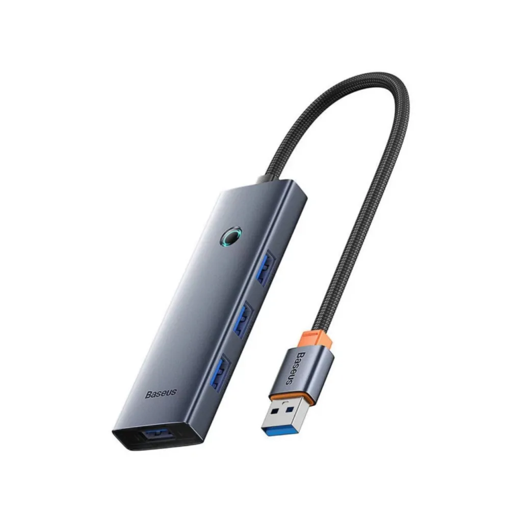 هاب 4 پورت USB بیسوس مدل  UltraJoy Series BS-OH108