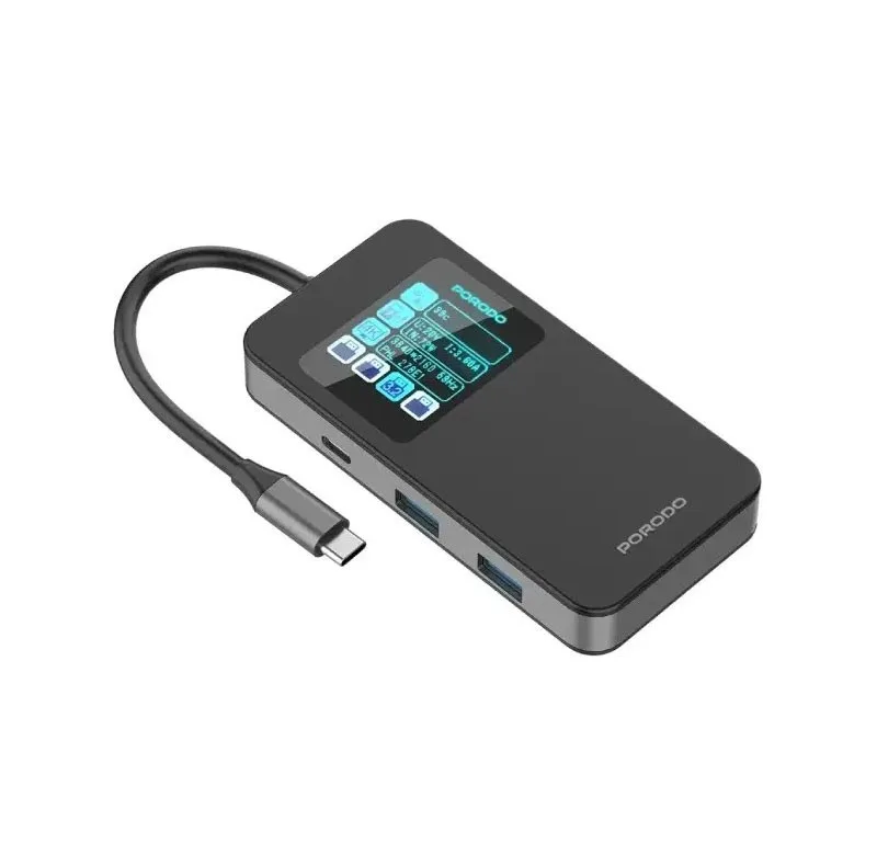 هاب 6 پورت USB-C پرودو مدل PDTC630GY