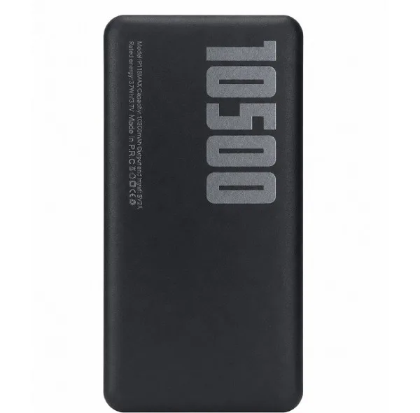 پاوربانک 5 وات کالوس مدل P118MAX ظرفیت 10500 میلی‌آمپرساعت به همراه کابل تبدیل USB-A به USB-C