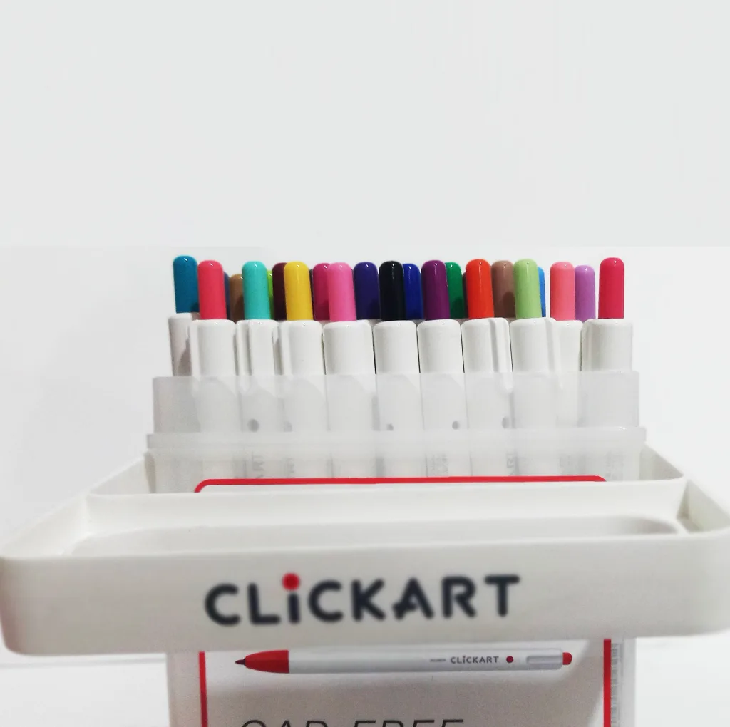 ماژیک زبرا مدل CLICKART مجموعه 36 عددی