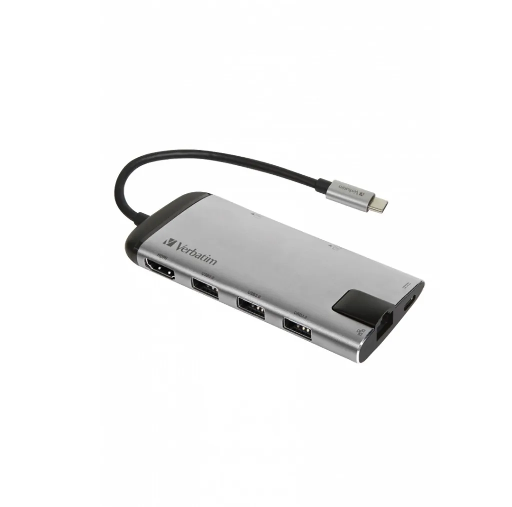 هاب 8 پورت USB-C ورباتیم مدل 49142