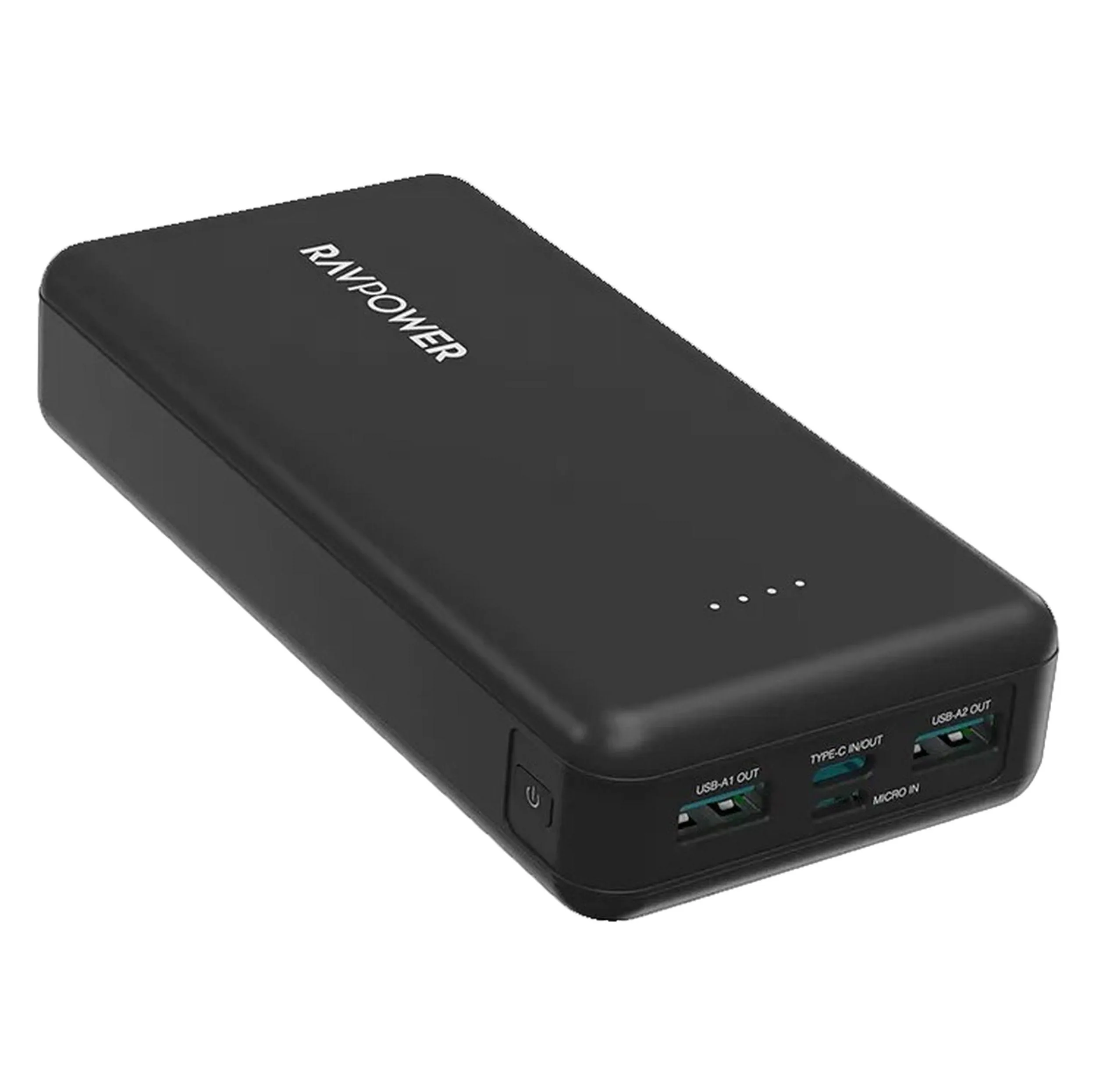 پاوربانک راو پاور مدل RP-PB1216 ظرفیت 20000 میلی آمپر ساعت
