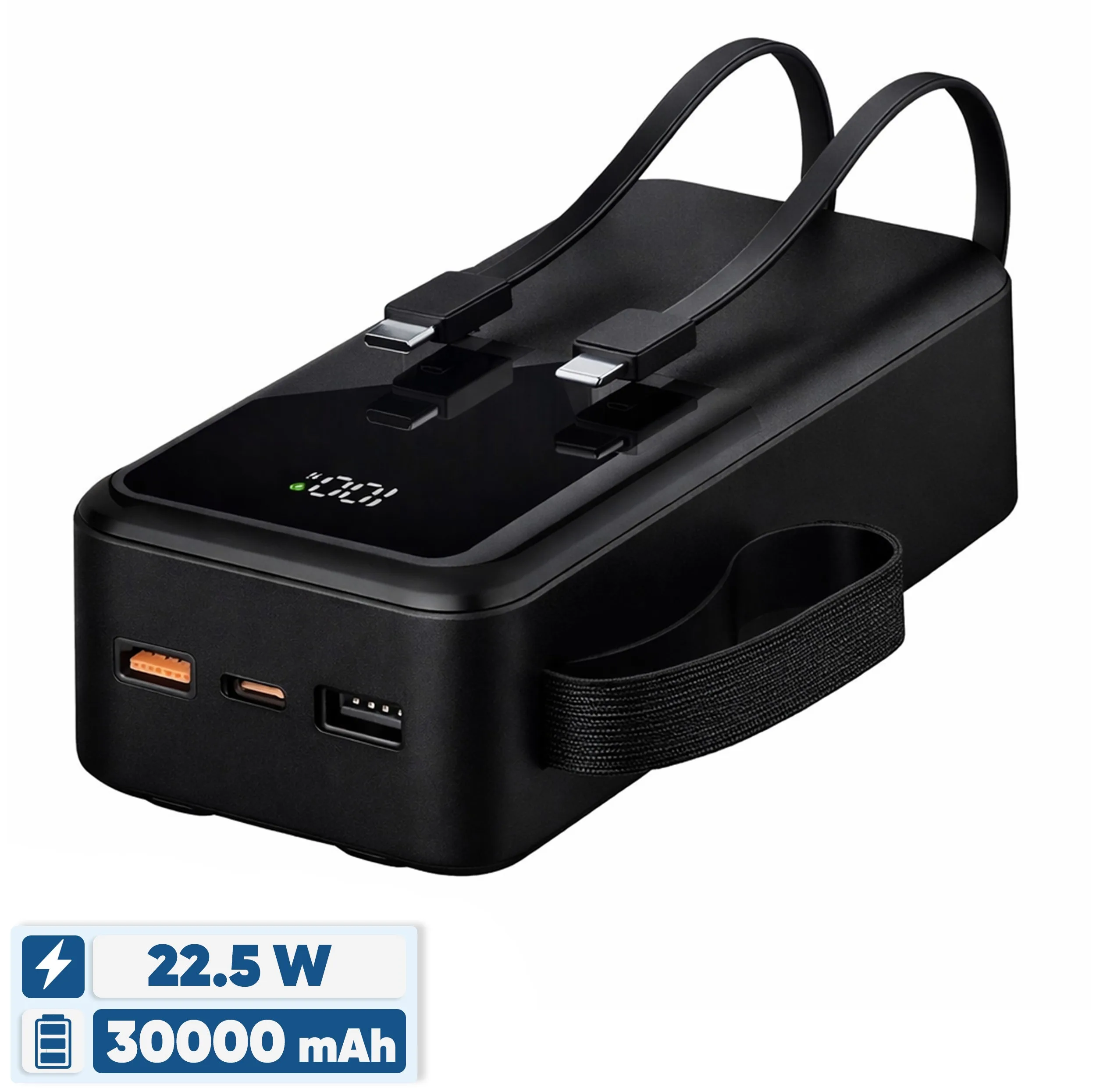 پاوربانک مدل 0MXM0 ظرفیت 30000 میلی آمپر ساعت