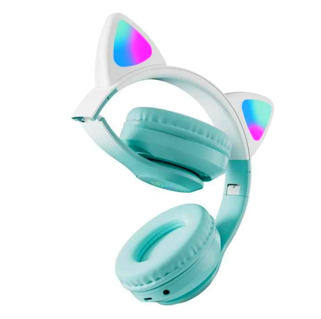 هدفون بلوتوثی مدل STN-28 Pro طرح Cat Ear 2023