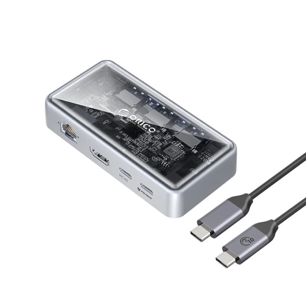 داک استیشن 7 پورت USB-C اوریکو مدل TM10-7P