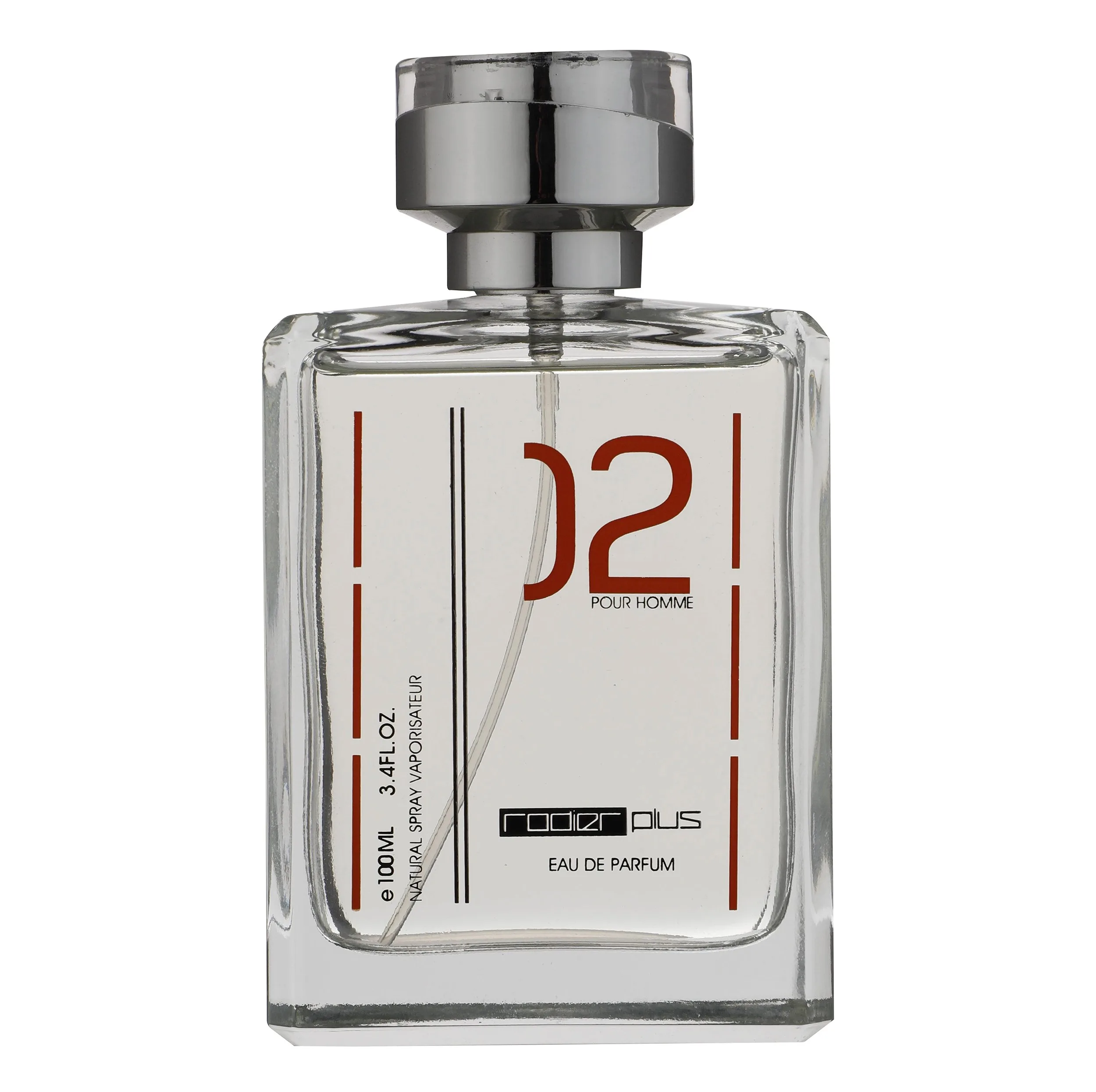 ادو پرفیوم مردانه رودیر مدل Molecule 02 حجم 100 میلی لیتر