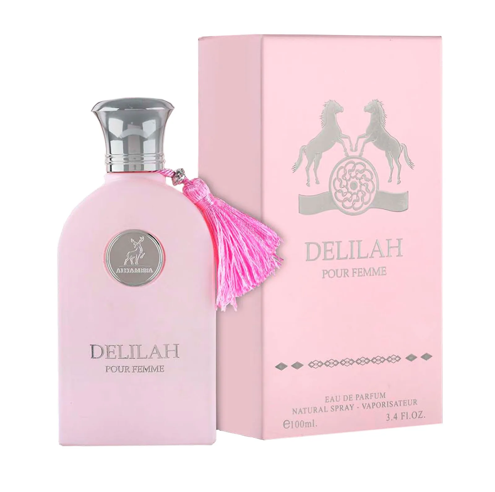 ادو پرفیوم زنانه الحمبرا مدل Delilah حجم 100 میلی لیتر