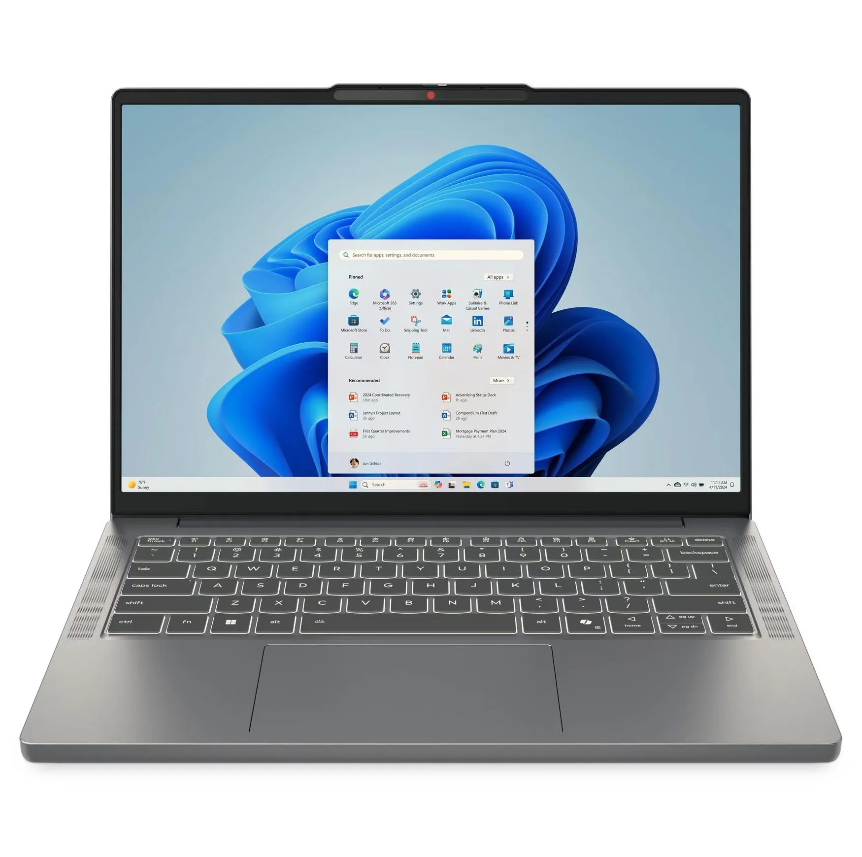 لپ تاپ 14 اینچی لنوو مدل IdeaPad Slim 3 14IRH10-i5 13420H-16GB DDR5 4800MHz-512GB SSD-IPS-W - کاستوم شده